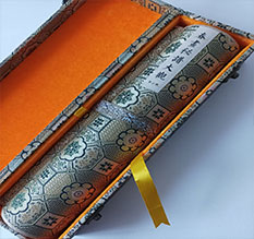 西平书画装裱案例